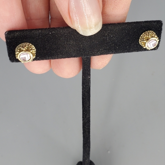 Zara Goldtone Multichain and Stud Earrings Set - Picture 10 of 10